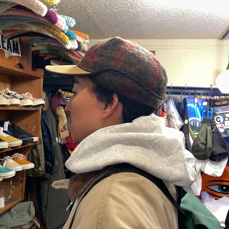 [USED] Eddie Bauer 耳あて付き WOOL CAP