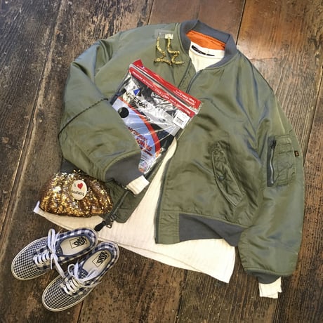 [USED] 太畝COTTONリブ KNIT