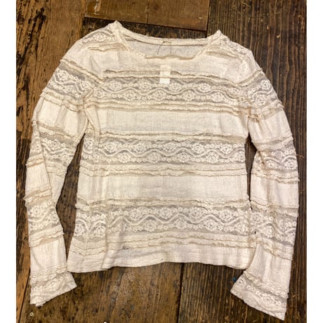 ［USED］CUTE!透けレースTOPS♡