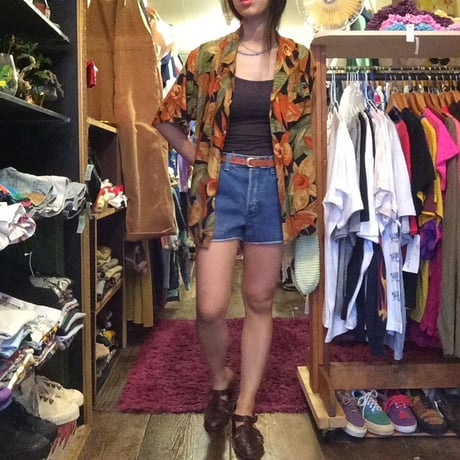 [USED] 手刺繍 70's Wrangrer CUTOFF DENIM / W29
