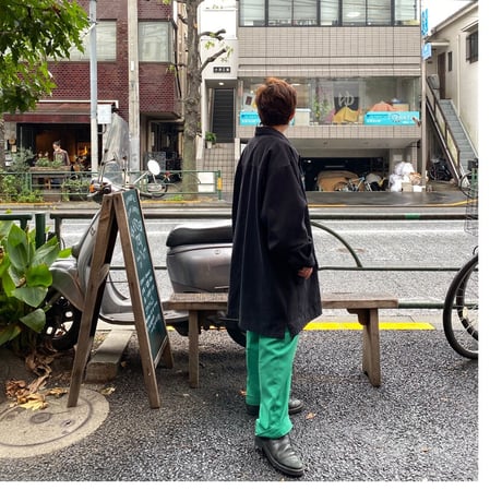 [USED] The Havanera Co.BLACK ハーフコート