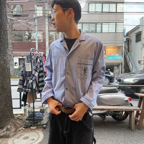 [USED] YVESSAINTLAURENT パジャマシャツ