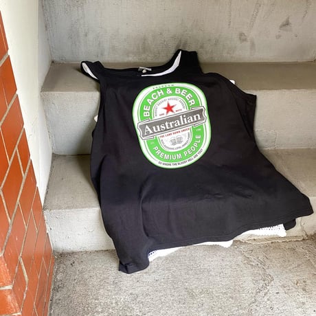 [USED] Heineken風ロゴタンクトップ