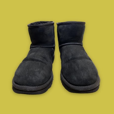 [USED]  UGG🐑シープスキンブーツ BLACK