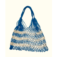 [USED] NYLONメッシュBAG🩵