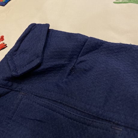 [USED] 70's EuroフレアPANTS / 細めNAVY