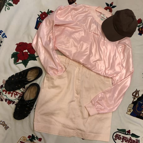 [USED] PINK COTTON SKIRT💗