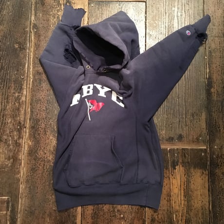 [USED] 90's リバース ダメージパーカー