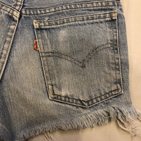 [USED] 70's Levi's DENIM SHORTS
