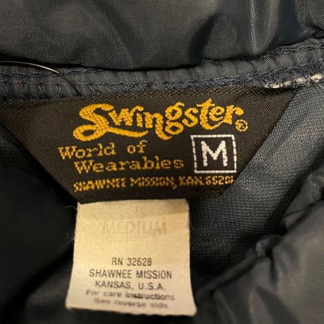 [USED] OLD 80's "Swing ster" ダウンベスト
