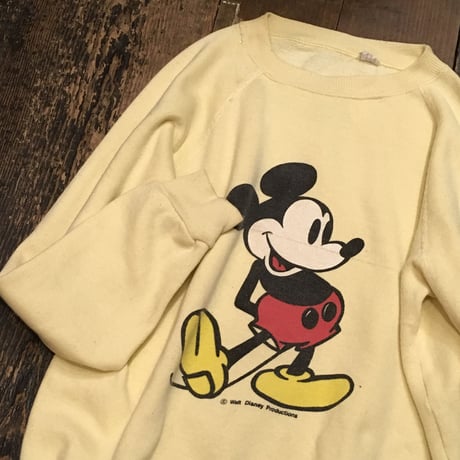 [USED]  VINTAGE ミッキー SWEAT