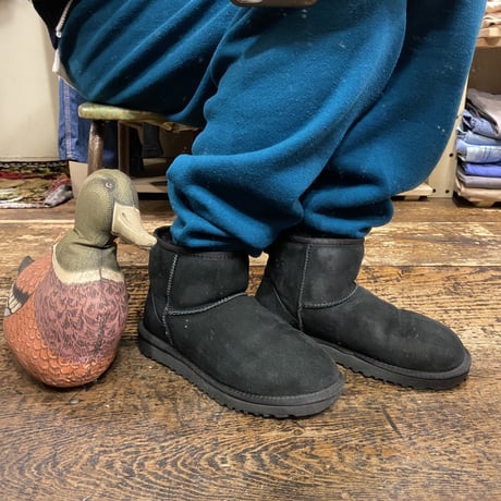 [USED]  UGG🐑シープスキンブーツ BLACK