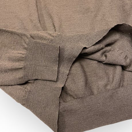 [USED] BROWN♡WOOL TOPS