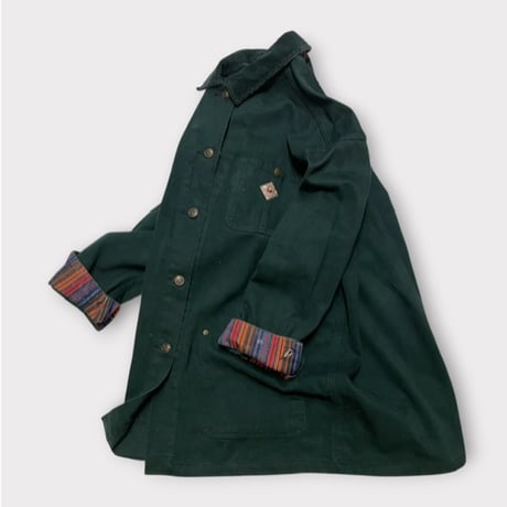 [USED]  Green 🫛cotton カバーオール