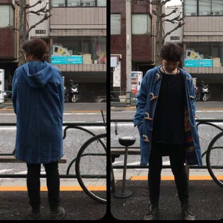 [USED] 90's DENIM ダッフルコート