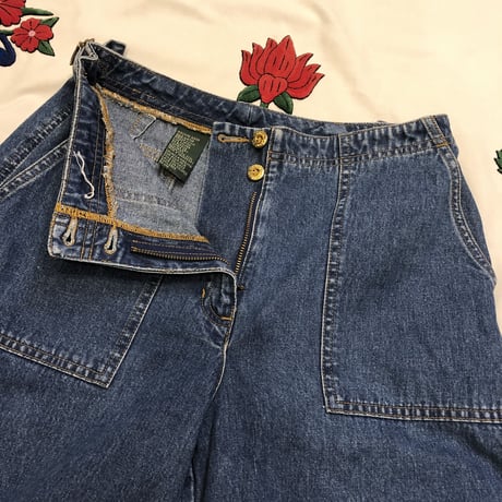 [USED] LAUREN JEANS クロップドデニムパンツ