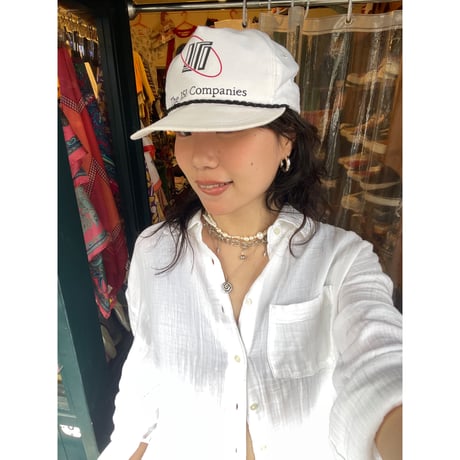 [USED] WHITE U.S.made CAP