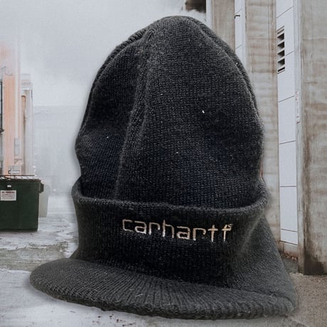 [USED] carhartt knit cap made in usa
