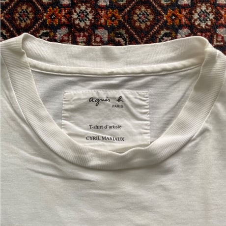 [USED] アニエスb  アートプリントTee
