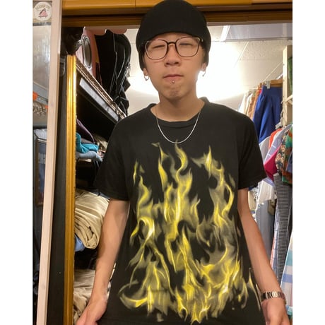 [USED] 90's 両面 FLARE🔥 プリント Tee