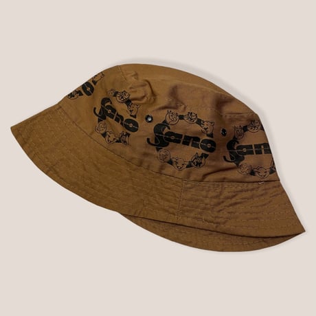 [USED] ANIMAL PRINT BUCKET HAT🐖🐃