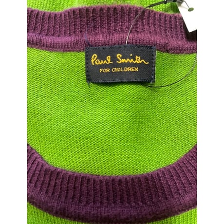 [USED] "Paul Smith" ノースリーブニットワンピース💚