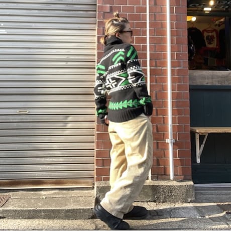 [USED] POLO RalphLauren ショールカラーニット