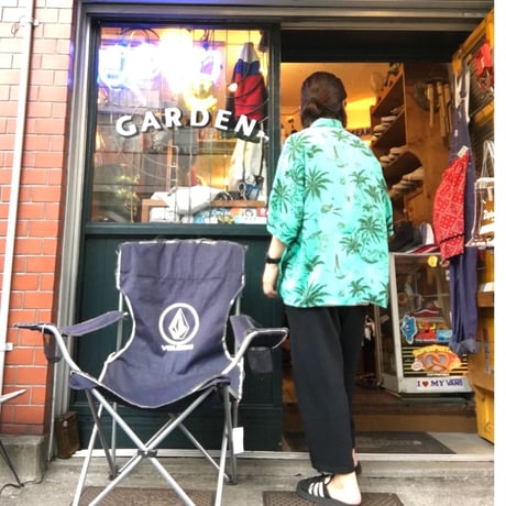 [USED] レーヨン アロハシャツ [GREEN]