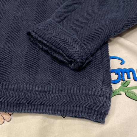 [USED] "CHAPS RALPH LAUREN" COTTON KNIT！