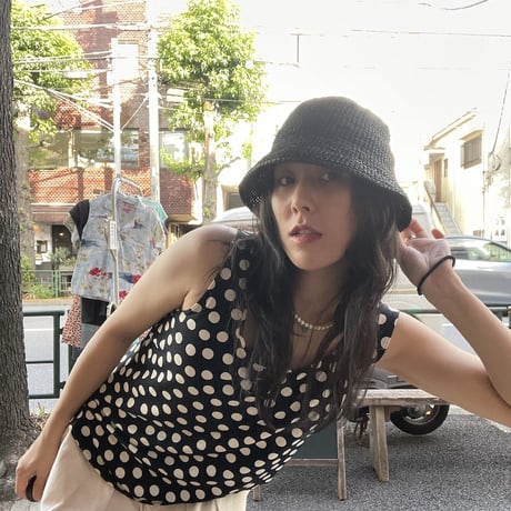 [USED]HEMP MUGIWARA HAT 👒🖤