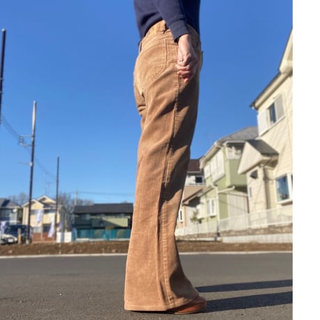 [USED]  Euro コーデュロイフレアパンツ