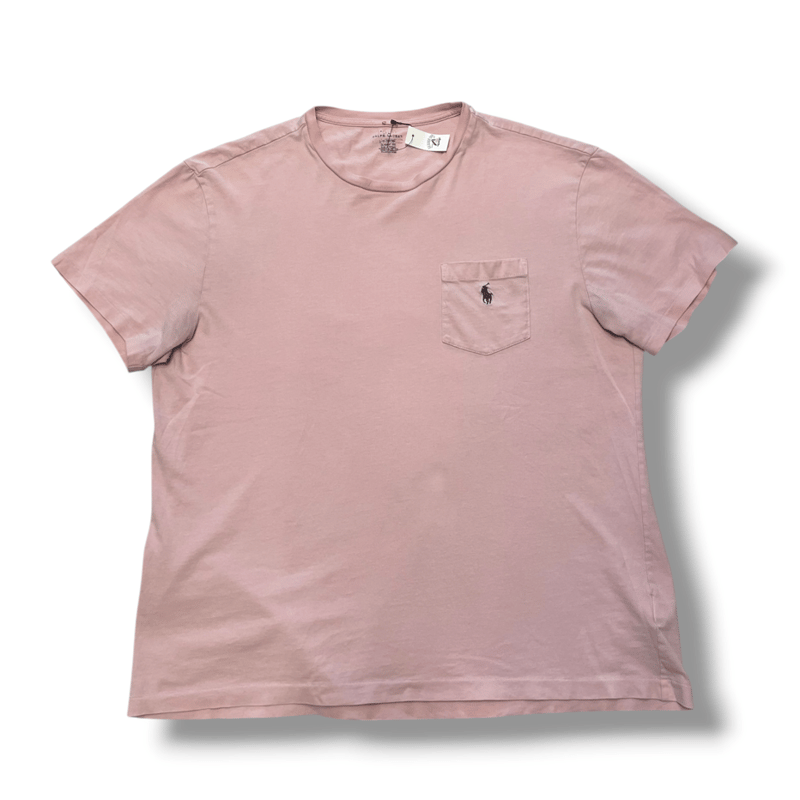 USED] POLO RALPH LAUREN Tee (PINK) | garden730