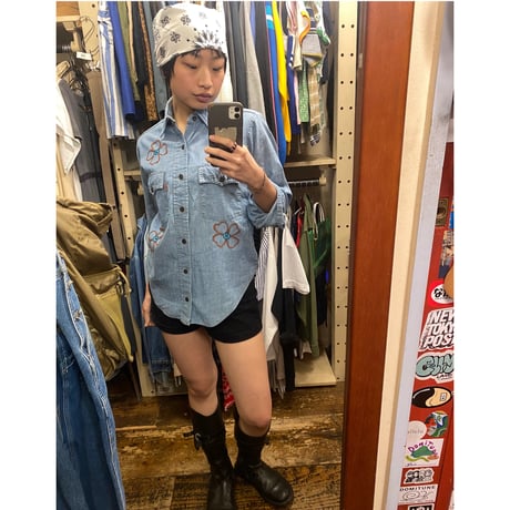 [USED]Levis OrengeTAB デニムシャツ