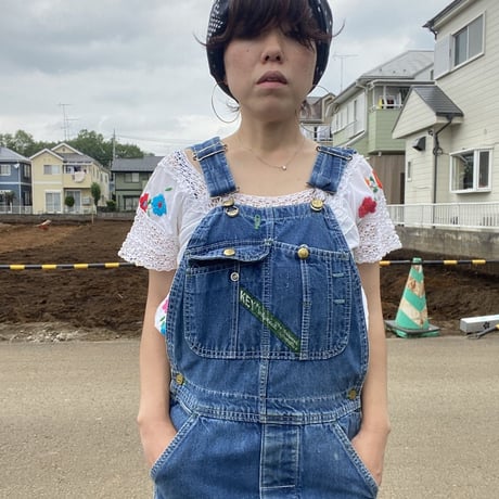 [USED] 花柄刺繍のTOPS