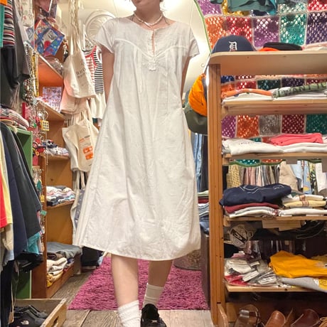 [USED] Vintage♡ホワイトO/P