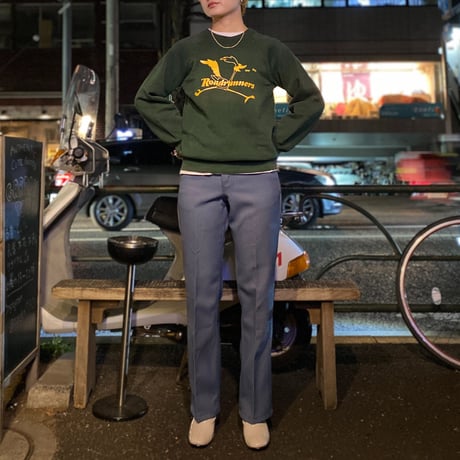 [USED] made in U.S.A. OLD "Roadrunner" SWEAT！