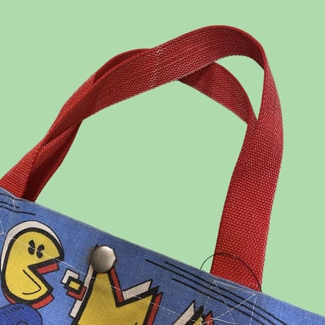 [USED] VINTAGE "PAC-MAN" TOTE BAG！