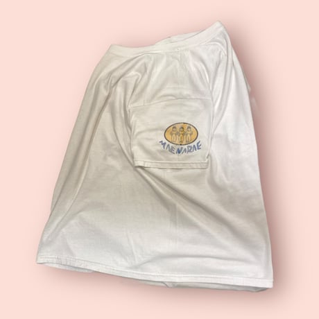 [USED]MAENARAE hanes white tee
