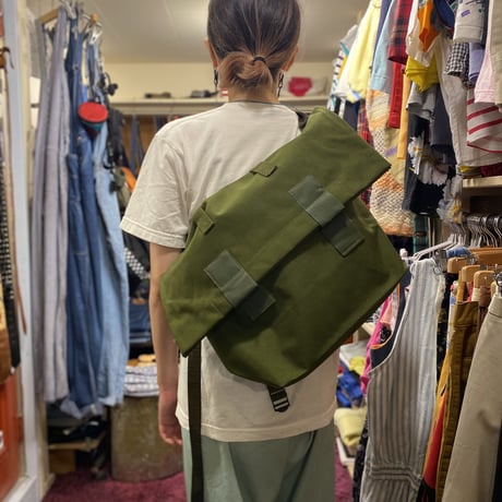 [DEADSTOCK] デンマーク MILITARY BAG リュック&メッセンジャー