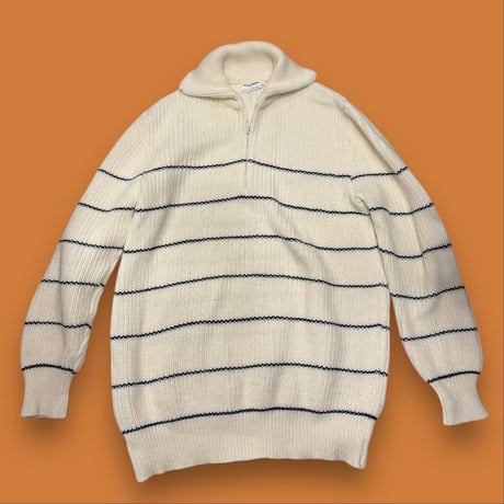 [USED] HALF ZIP ニット  ♡