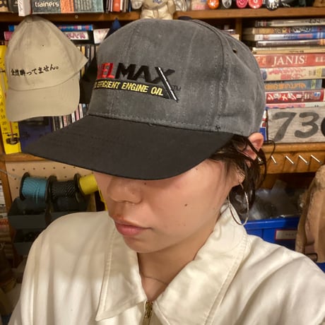 [USED] グレーのバイカラーCAP