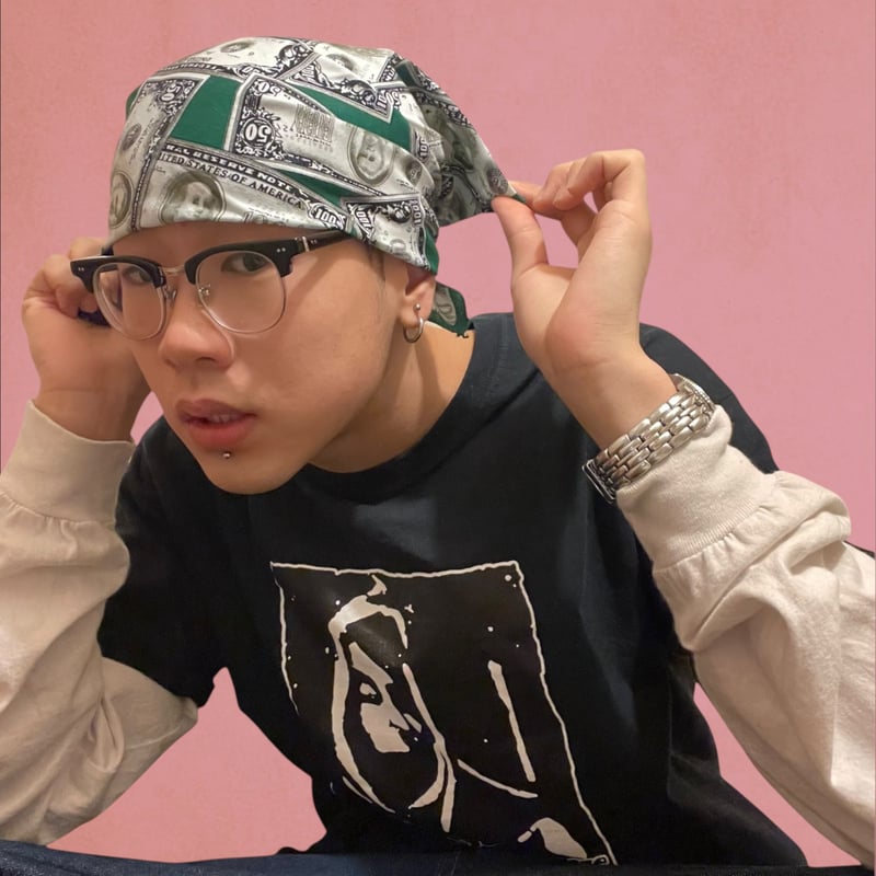 SELECT] NEW ドル柄、有刺鉄線柄 BANDANA | garden730