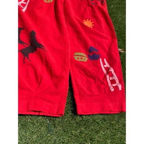 [USED] 壁画風 COTTON PANTS