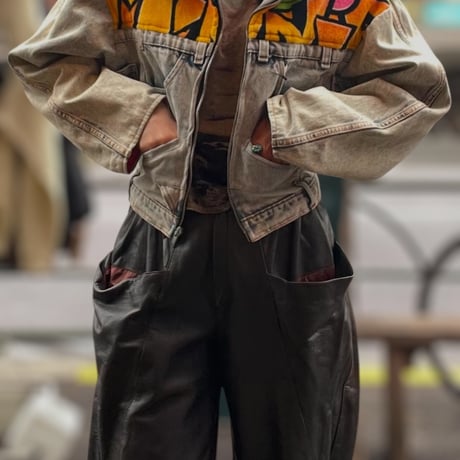 [USED] 90's vintage remake BRAND "TOO CUTE" デニム JKT