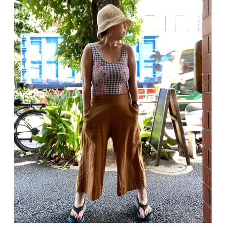 [USED] 花柄 BODY SUIT