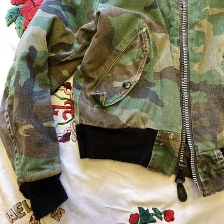 [USED] vintage CAMO柄  MA-1