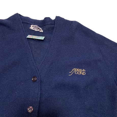 [USED] made in U.S.A. アクリルニットカーディガン♡