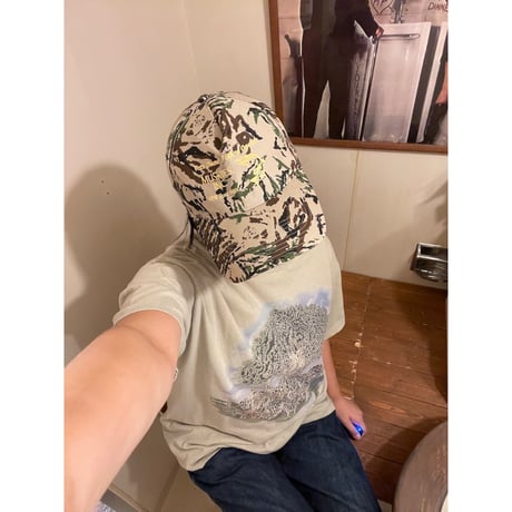 [USED] 総CAMO柄 CAP