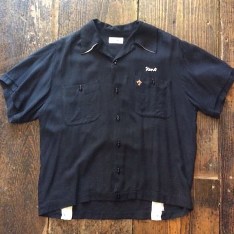 [USED] OLD レーヨンボウリングシャツ