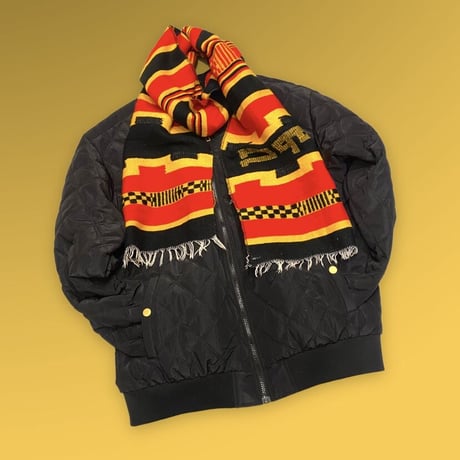 [USED] vintage ラグ マフラー